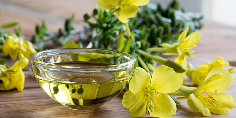 Evening primrose oil supplements