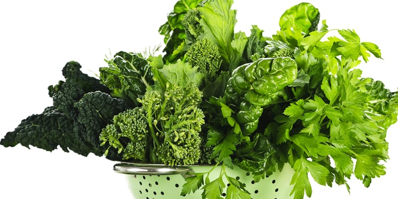 Leafy greens for dietary nitrate