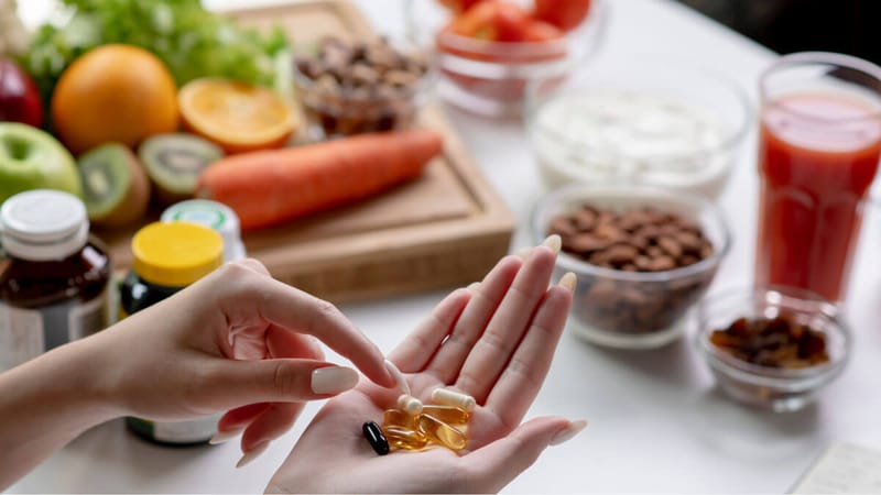 Supplements and healthy food