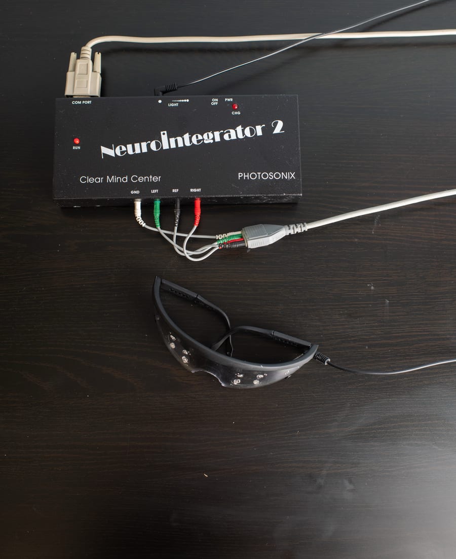 Brain mapping equipment at Progressive Medical Center in Atlanta