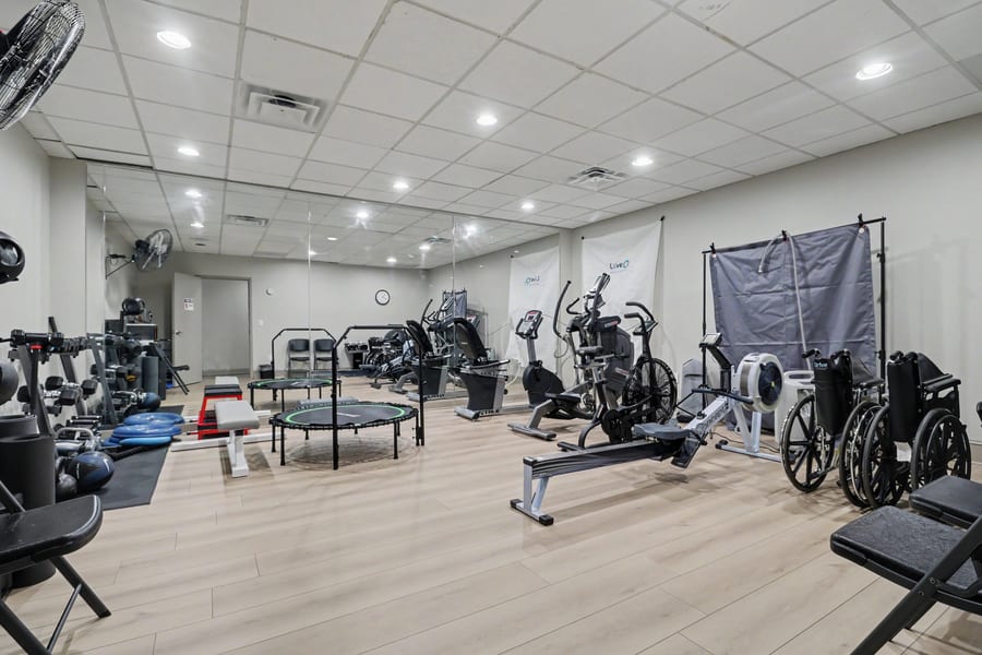 The medical fitness facility at Progressive Medical Center in Atlanta
