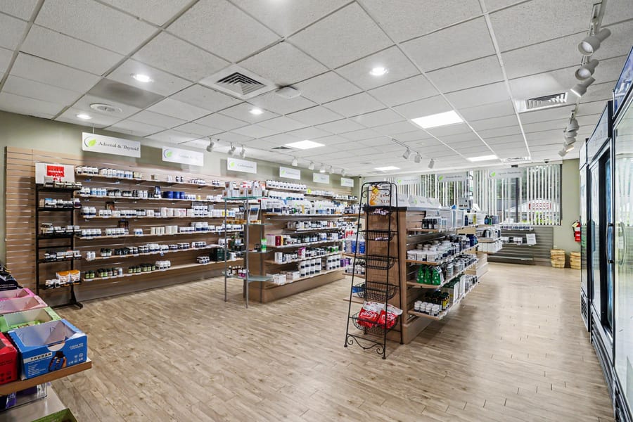 Progressive NutraCare, the on-site supplement dispensary at Progressive Medical Center
