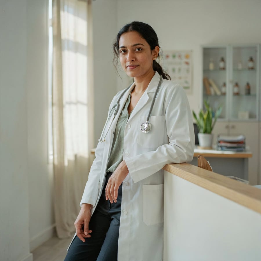 A naturopathic doctor at Progressive Medical Center