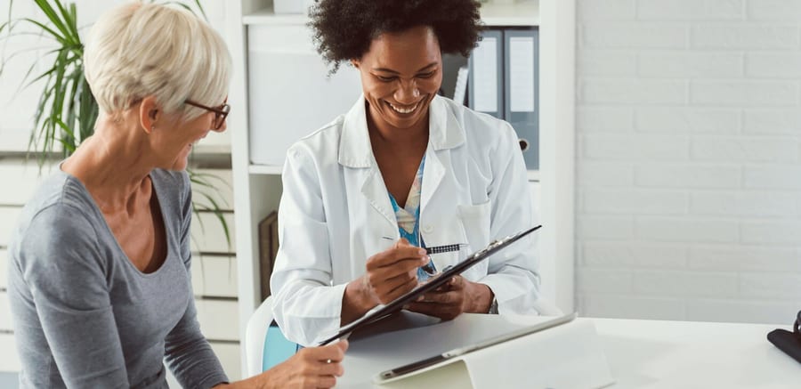 Reviewing your results together with a PMC provider